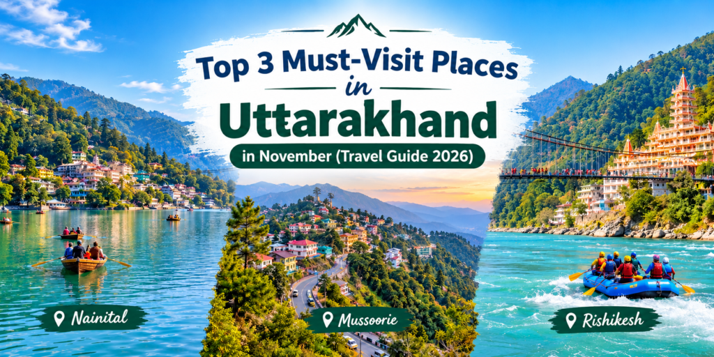 Top 3 Must-Visit Places in Uttarakhand in November